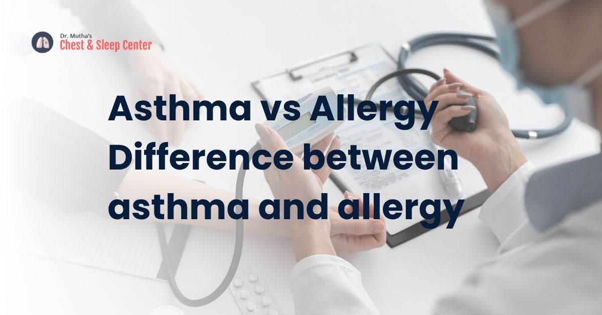 Asthma vs Allergy Difference between asthma and allergy symptoms